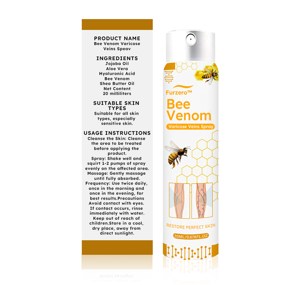 Fuzero™ Spray na żylaki z jadem pszczelim 🐝 🐝 🐝