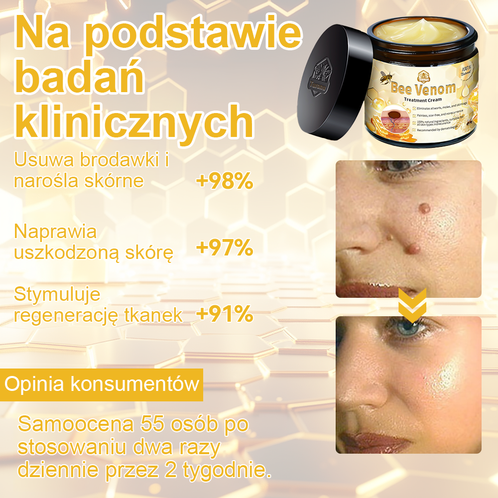 🏵️Turonu™ leczniczy krem do skóry z jadem pszczelim (zalecany przez AAD)