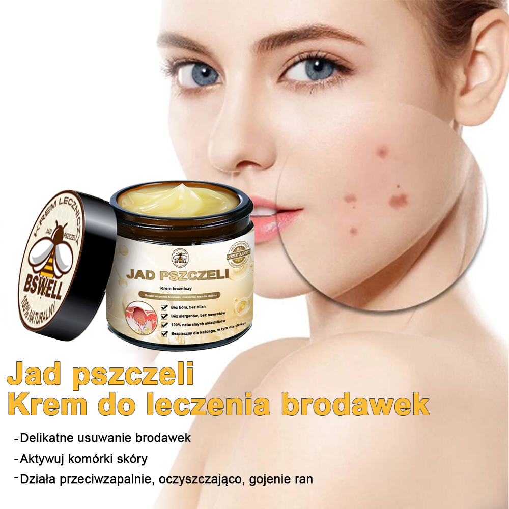 🐝✨𝑩𝑺𝑾𝑬𝑳𝑳® Krem z jadami pszczół 👨⚕️ (Rekomendacja dermatologów) (🔥Ostatni dzień promocji, 80% zniżki)