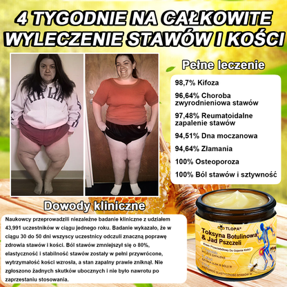 🦴TLOPA® Toksyna botulinowa i jad pszczeli Krem przeciwbólowy do gojenia kości🦴