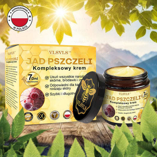 VLSVLS™ Krem Komprehensywny z Jadami Pszczół 🇵🇱 Rekomendowany przez Dermatologów🇵🇱