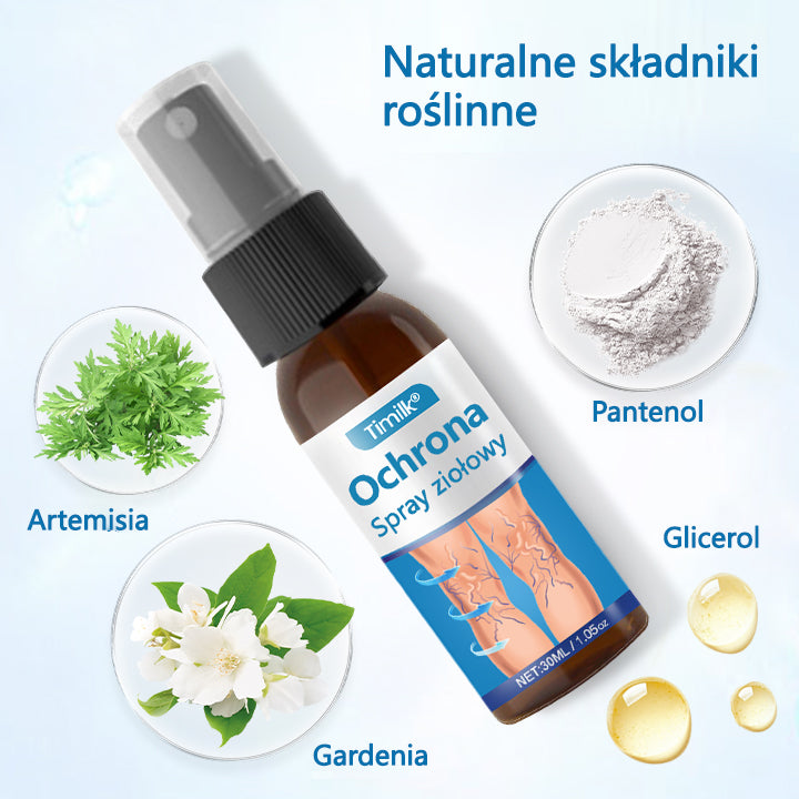 🌿 Timilk® VeinGuard – Ziołowy Spray na Żylaki z Potwierdzoną Skutecznością w 7 Dni!🌿