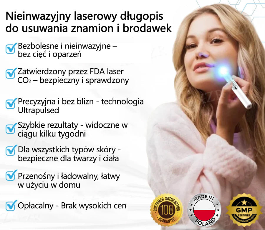 🏆Cvreoz® nowy nieinwazyjny laser do usuwania pieprzyków i brodawek🏆